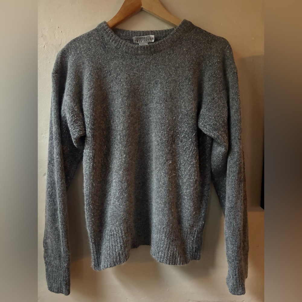 Fuzzy Vintage Angora Wool Sweater